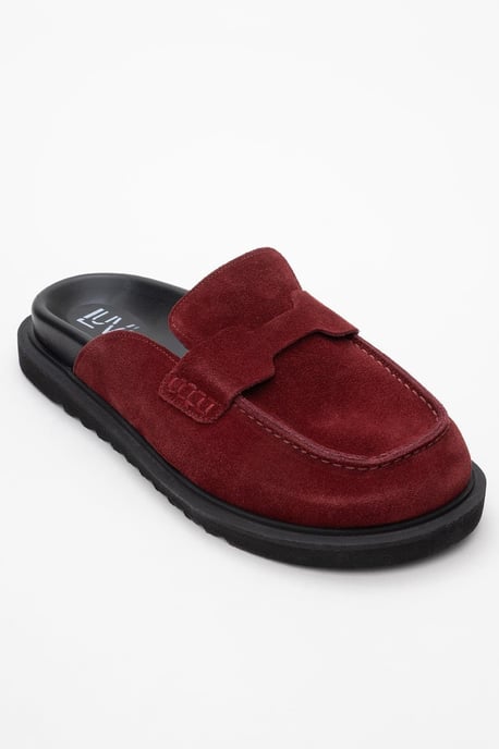 Laven Wildleder Clogs (Damen) - Image 4