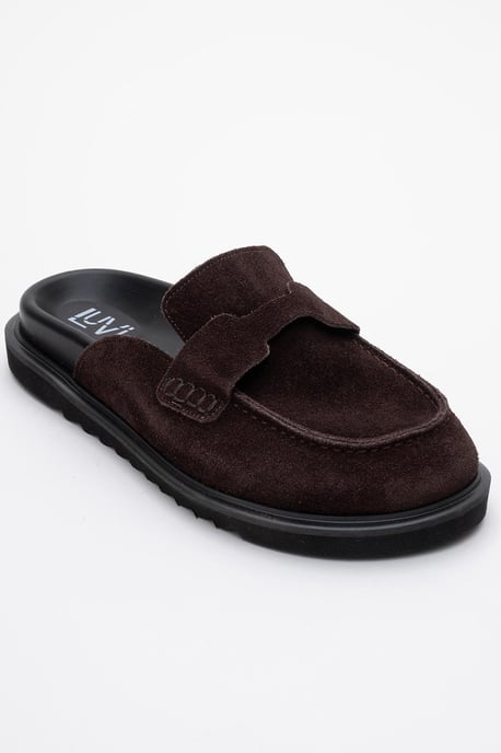 Laven Veloursleder-Clogs - Image 3