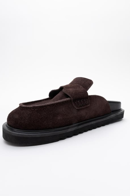 Laven Veloursleder-Clogs - Image 4