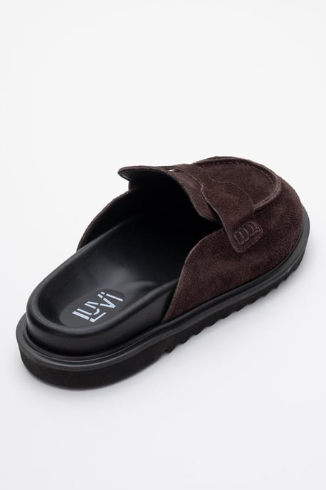 Laven Veloursleder-Clogs - Image 5