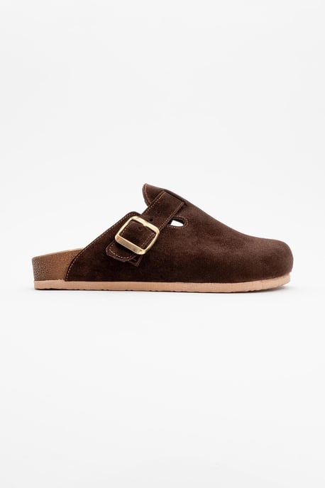 Gons Veloursleder Clogs (Damen) - Image 2
