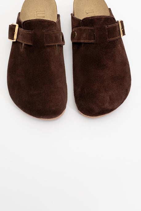 Gons Veloursleder Clogs (Damen) - Image 4