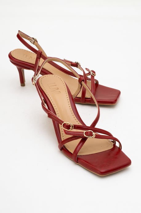 Chaka Quadratische Zehenpartie Stiletto-Sandale (Damen) - Image 1
