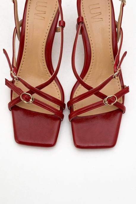 Chaka Quadratische Zehenpartie Stiletto-Sandale (Damen) - Image 2