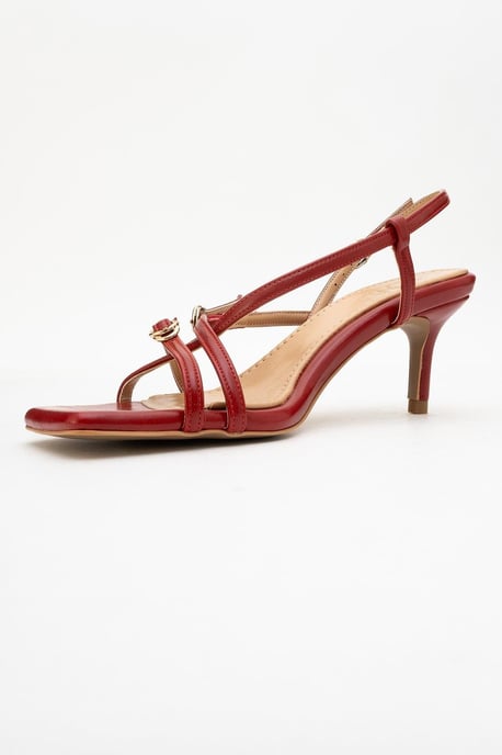 Chaka Quadratische Zehenpartie Stiletto-Sandale (Damen) - Image 4