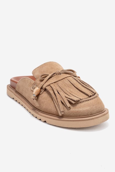 Carol Leder-Pantolette mit Quasten - Image 3