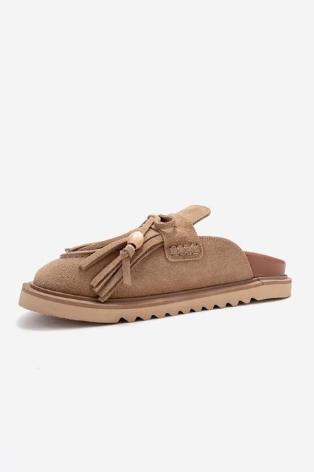 Carol Leder-Pantolette mit Quasten - Image 4