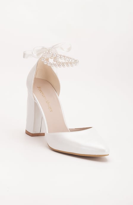 Denise Hochzeitsabsätze mit Perlen - Image 1