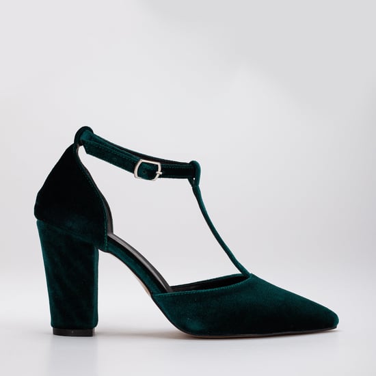 Angelique Samt High Heels - Image 1