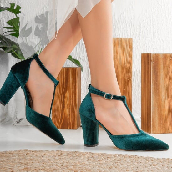Angelique Samt High Heels - Image 2