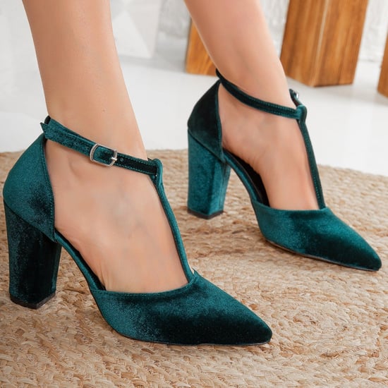 Angelique Samt High Heels - Image 3