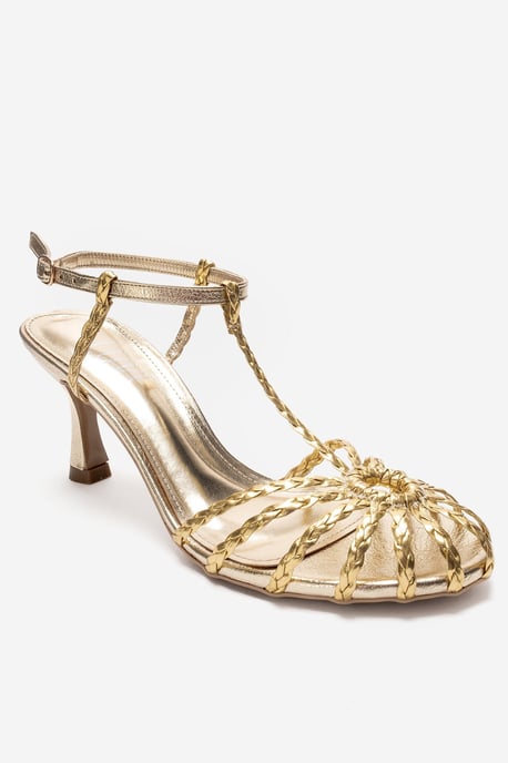 Gerald Geflochtener Riemen Stiletto Pumps - Image 1