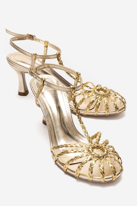 Gerald Geflochtener Riemen Stiletto Pumps - Image 2