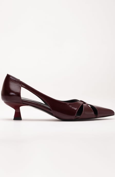 Sidal Kitten Heel Leder-Pumps (Damen) - Image 2