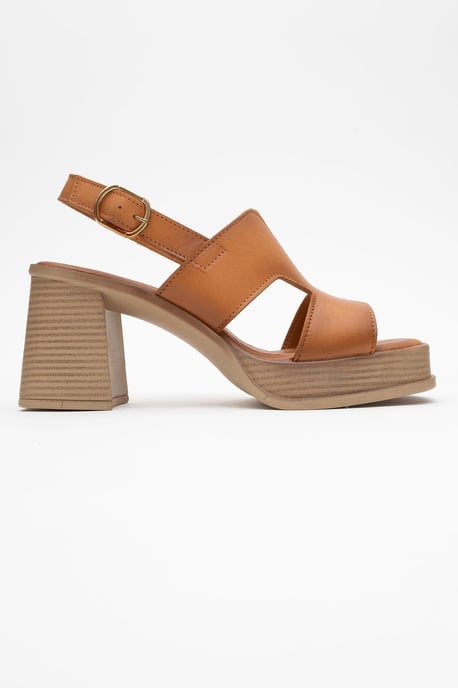 Zennia Leder Plateau Sandale (Women) - Image 6