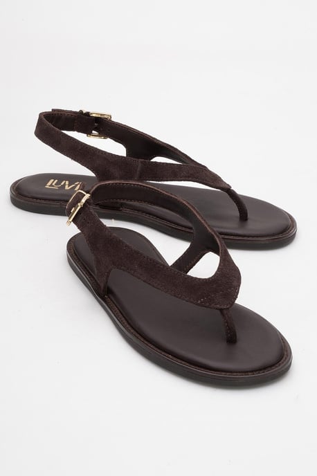 Belinda Leder Thong Sandalen (Women) - Image 2