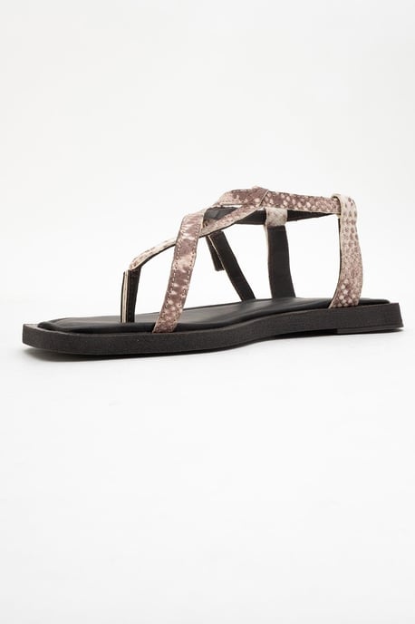 Morgana Leder Thong Sandale (Women) - Image 3