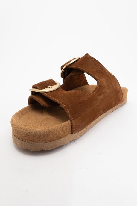 Ovesta Soft Fußbett Leder Slide Sandale (Women) - Image 3
