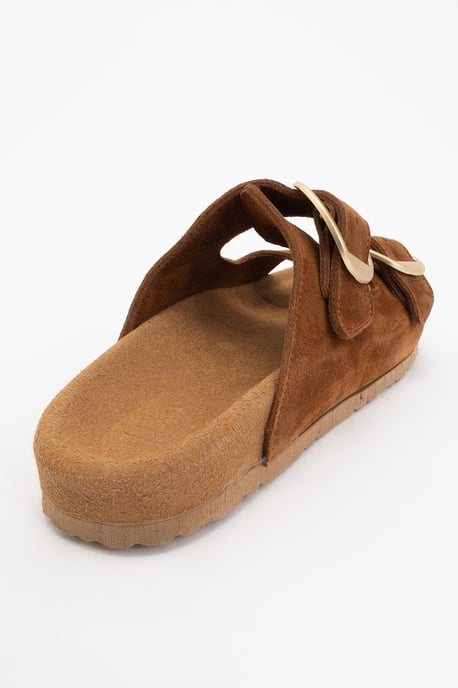 Ovesta Soft Fußbett Leder Slide Sandale (Women) - Image 4