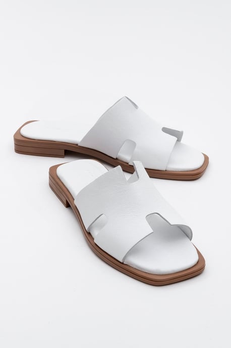 Jez Leder Slide Sandale (Women) - Image 1