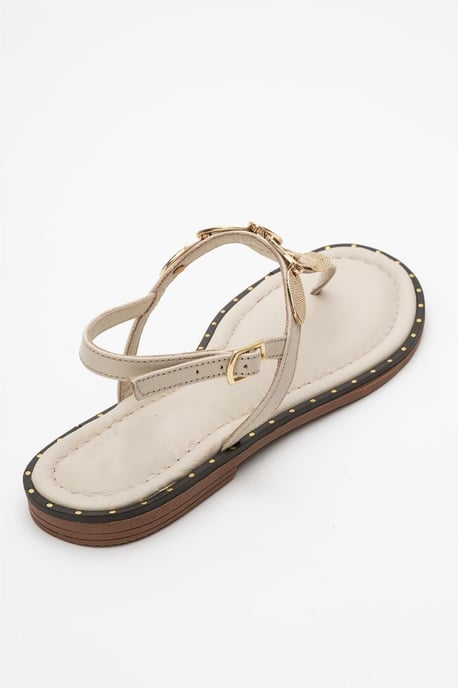 Marea Leder Flach Sandale (Women) - Image 3