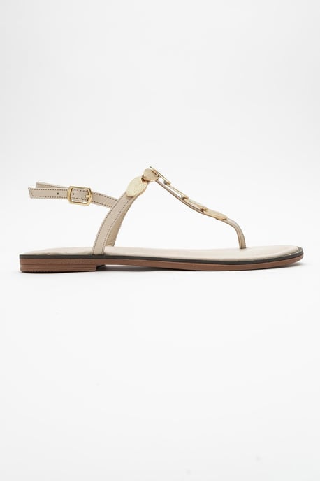 Marea Leder Flach Sandale (Women) - Image 5