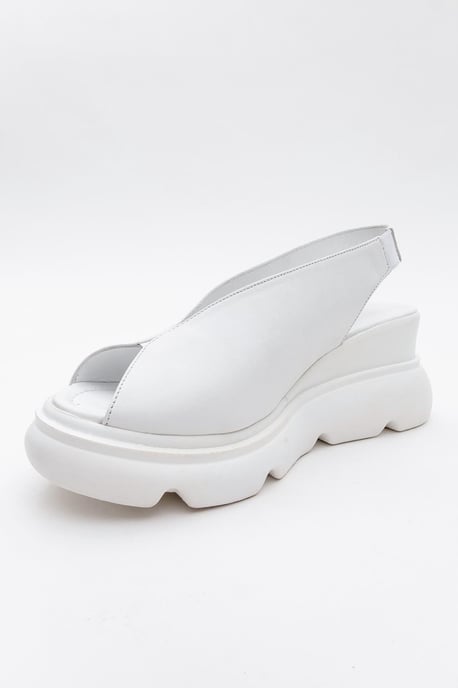 Sam Leder-Plateausandale - Image 3