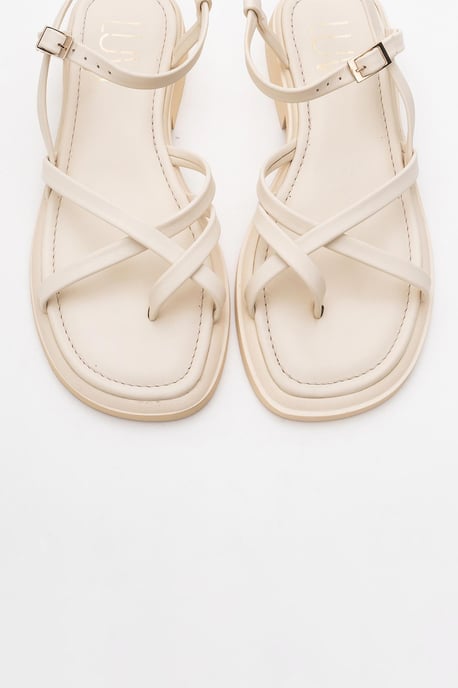 Antas Mit Riemchen Leder Flach Sandalen (Women) - Image 2