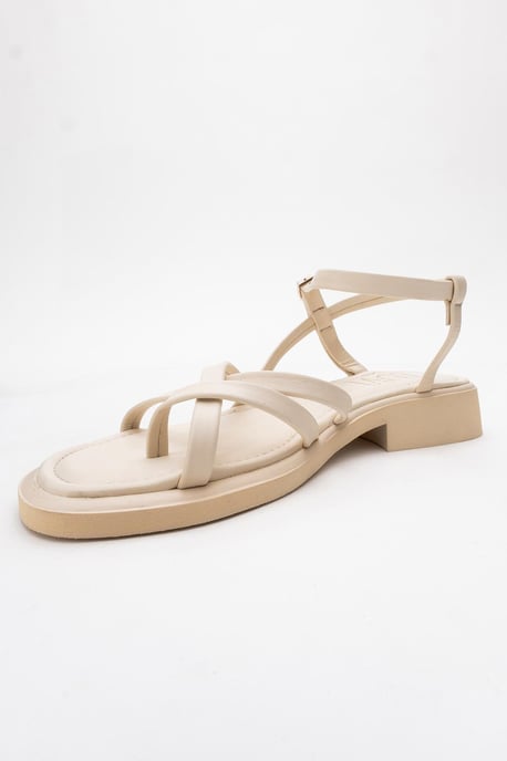 Antas Mit Riemchen Leder Flach Sandalen (Women) - Image 3