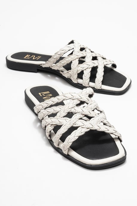Alisha Leder Slide Sandale (Women) - Image 2