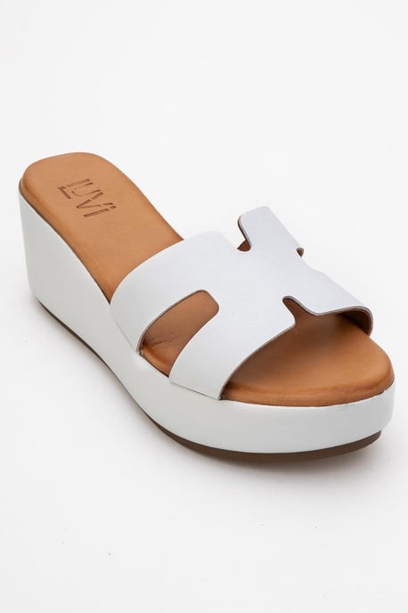 Lia Leder Plateau Sandale (Women) - Image 3