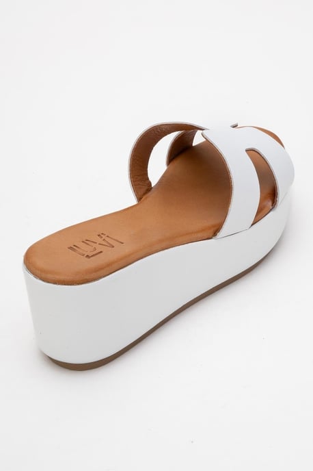 Lia Leder Plateau Sandale (Women) - Image 5