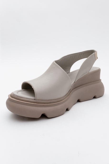 Agusto Leder-Plateau-Sandale (Damen) - Image 4