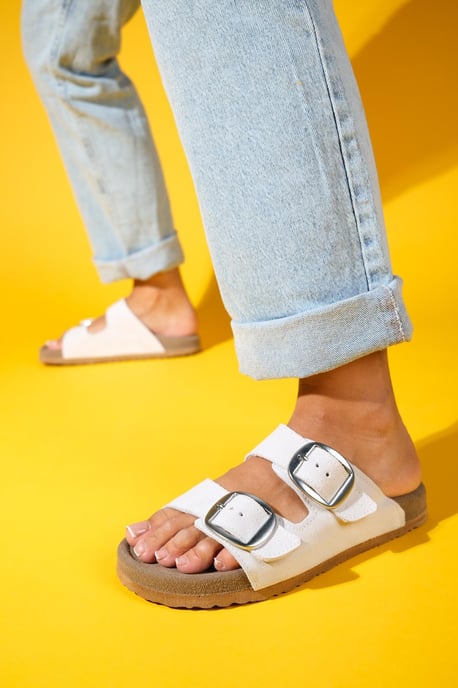 Ovesta Soft Fußbett Leder Slide Sandale (Women) - Image 6