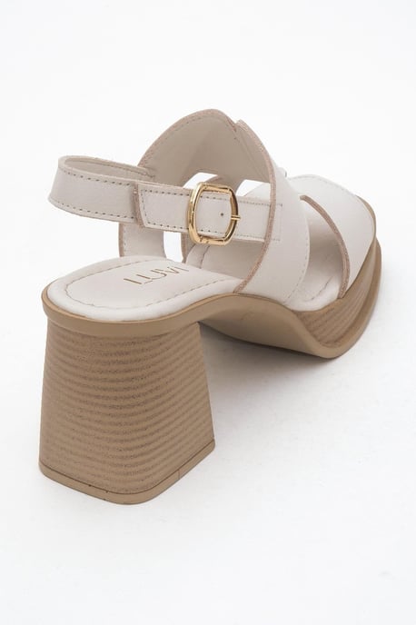 Zennia Leder Plateau Sandale (Women) - Image 4