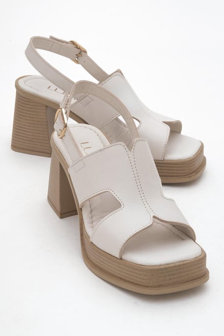 Zennia Leder Plateau Sandale (Women) - Image 6