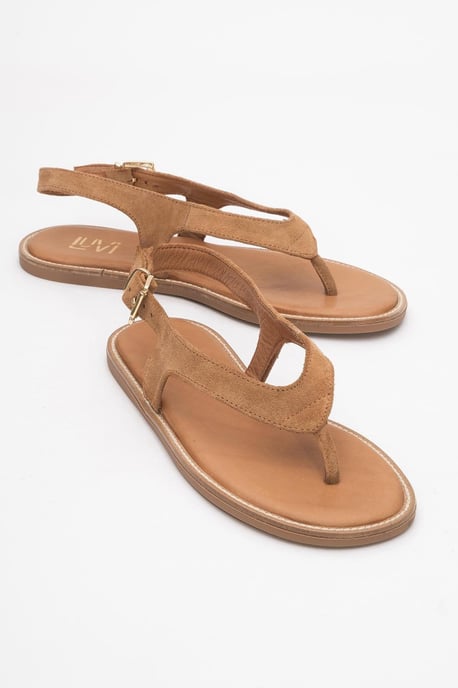 Belinda Leder Thong Sandalen (Women) - Image 4