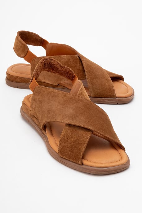 Broods Elastik Leder Slip-On Sandalen (Damen) - Image 2