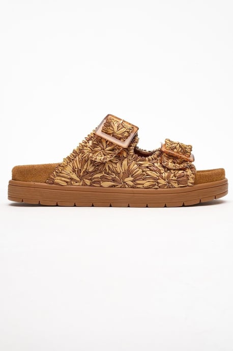 Milana Leder Double‑Strap Sandale (Women) - Image 6