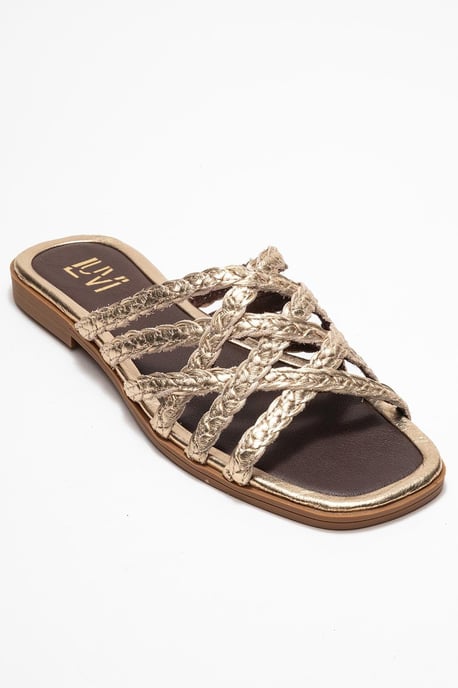 Alisha Leder Slide Sandale - Image 1