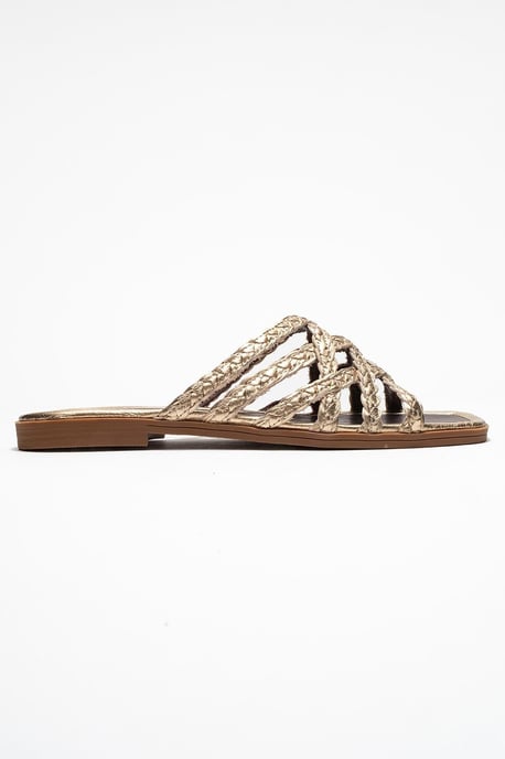 Alisha Leder Slide Sandale - Image 5