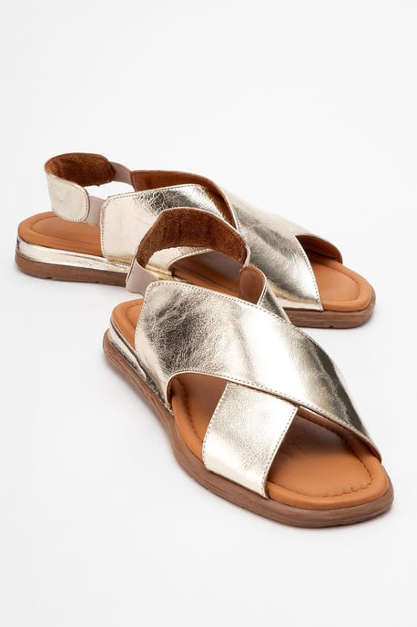 Broods Elastik Leder Slip-On Sandalen (Damen) - Image 2