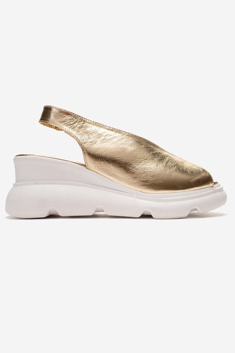 Sam Leder-Plateausandale - Image 6