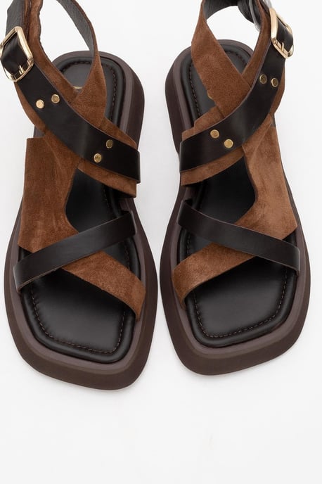 Minnea Wildleder Leder Sandale (Women) - Image 3