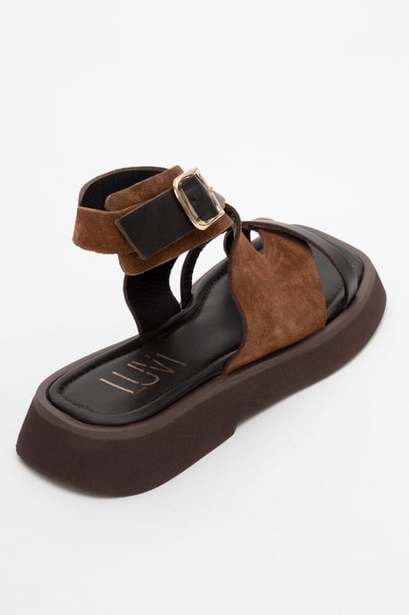 Minnea Wildleder Leder Sandale (Women) - Image 4