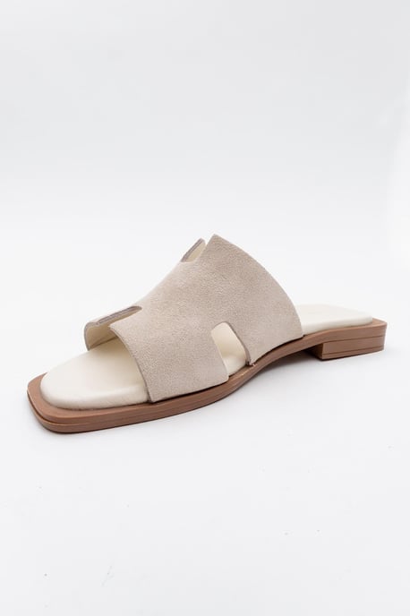 Jez Leder Slide Sandale (Women) - Image 4