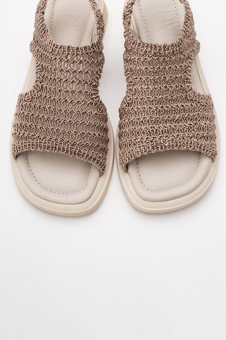 Weave Leder Geflochten Sandale (Women) - Image 2