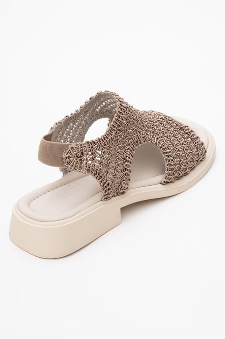 Weave Leder Geflochten Sandale (Women) - Image 4
