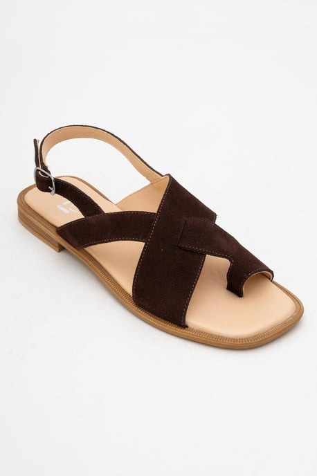 Louna Leder Thong Sandalen (Women) - Image 1
