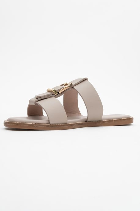 Sveta Leder Mit Schnalle Sandale (Women) - Image 5